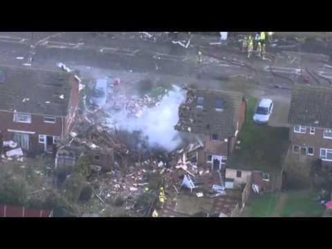Watch Raw- Gas Explosion Levels UK Home News Video Video