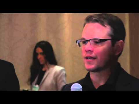 Watch Matt Damon Honored for Water Aid Work News Video Video