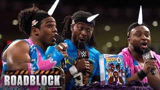 Watch WWE Network: The New Day unveils "Booty-Os" cereal: WWE Roadblock 2016 Video