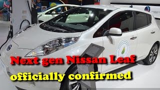 Watch India bound next gen Nissan Leaf officially confirmed II RECTVINDIA Video