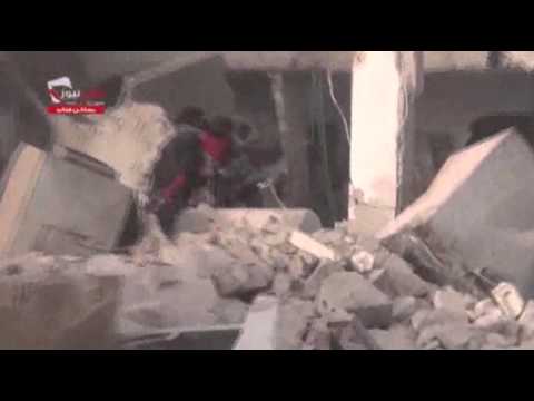 Watch Raw- Syrian Forces Drop Barrel Bombs on Aleppo News Video Video