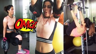 Watch Hina Khan's HARD WORKOUT In Gym - Tough Girl | Bigg Boss 11 Video