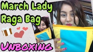 Watch LADY RAGA BAG March 2017 | Unboxing & Review | JSuper Kaur Video