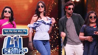 Watch Ranbir Kapoor & Katrina Kaif On Sa Re Ga Ma Pa Li'l Champs Season 6 | Jagga Jasoos Pormotion Video