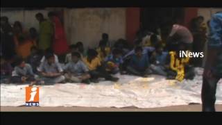 Watch Students Protest Against Head Master Rejoin At Pittala Vemavaram Village | iNews Video