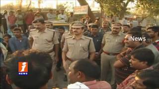 Watch Police Conducts Cordon and Search In Karimnagar | 35 Bikes Seized | INews Video