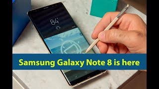 Watch Samsung Galaxy Note 8 is here- A few interesting features Video