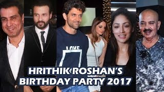 Watch Hrithik Roshan's GRAND BIRTHDAY Party 2017 - Full Video HD - Yami Gautam, Sussanne Khan, Ronit Roy Video