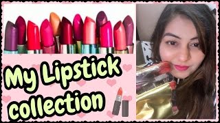 Watch My Lipstick Collection - Top Lipsticks For Indian (Asian) Skin Tone | JSuper Kaur Video