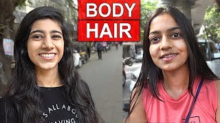 Watch Do Women like Men with Body Hair?? Asking Cute Girls in Mumbai about Body Hair Prank in India 2017 Video