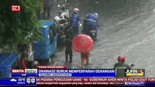 Watch Jalan Salemba Raya Terendam Banjir 40 Centimeter Video