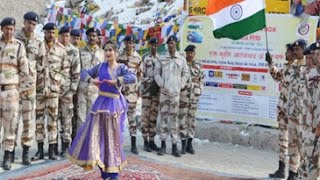 Watch Classical dancer performs Kathak 18,000 feet above sea-level Video