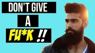 Watch Don't give a DAMN about OTHERS | SHINE in your TRUE SELF | Abhinav Mahajan Video