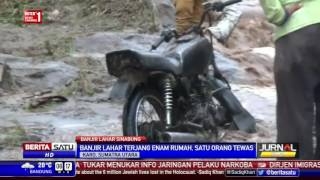 Watch Satu Orang Tewas Akibat Banjir Lahar Dingin Sinabung Video