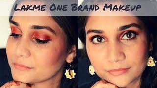 Watch Wedding Guest Makeup Using Just Lakme Products | Lakme One Brand Makeup Tutorial | Nidhi Katiyar Video