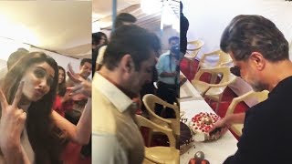 Watch Saman Khan And Race 3 Team CELEBRATES Anil Kapoor's Birthday On Sets Video