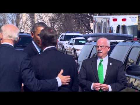 Watch Raw- Obama Marks St. Patrick's Day Early in DC News Video Video