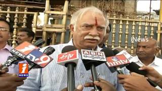 Watch AP Airports To Be Developed With 15 thousand Crores | Ashoka Gajapathi Raju at Tirumala | iNews Video