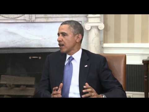 Watch Obama and Abbas Discuss Peace Deal News Video Video