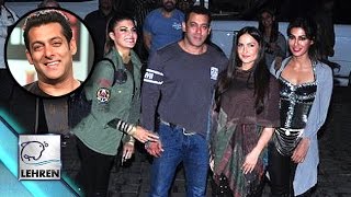 Watch Salman Khan With Bollywood HOTTIES | Jacqueline Fernandez | Elli Avram | LehrenTV Video
