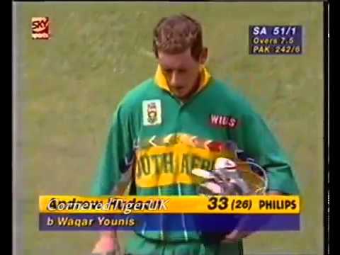 Watch Classic Waqar Younis Stunning Bowling 1996 World Cup - Cricket Classic Video Video