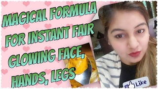 Watch Skin Whitening Formula for Face, Hand, Legs (INSTANT GLOW) | Result in LIVE video | JSuper Kaur Video