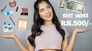 Watch THE BEST MAKEUP/BEAUTY PRODUCTS UNDER RS.500/- Video