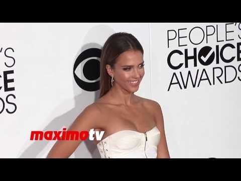 Watch Jessica Alba People's Choice Awards 2014 - Red Carpet Arrivals Video