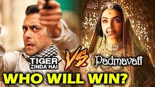 Watch Tiger Zinda Hai Vs Padmavati - Who WILL WIN At Box Office Video