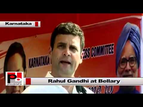 Watch Rahul Gandhi - we will continue to serve the poor along with development Video