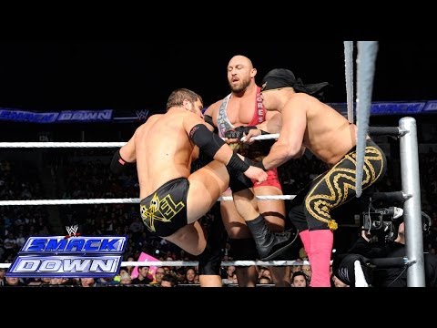 Watch Los Matadores vs. Curtis Axel & Ryback- SmackDown, Jan. 24, 2014 - WWE Wrestling Video Video