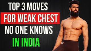 Watch TOP 3 CHEST EXERCISES NO ONE KNOWS IN INDIA (FOR WEAK CHEST) Video