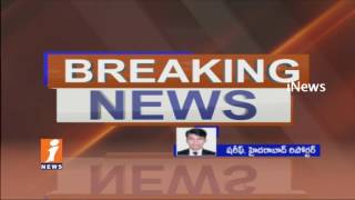 Watch Road Mishap In Banjara Hills Road No 03 | Car Hits Divider Due To High Speed | Hyderabad | iNews Video