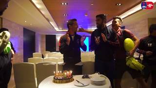 Watch The Lions celebrated Edu's birthday Video