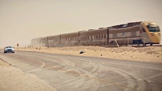 Watch Bentley's Desert Train Race Video