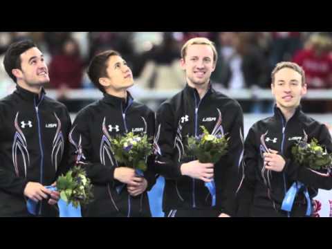 Watch Ahn Leads Russia to Olympic Gold in 5,000 Relay News Video Video