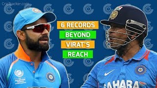 Watch 6 Sachin Tendulkar records that Virat Kohli will not be able to break Video