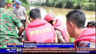 Watch Satu Orang Tewas Akibat Terseret Luapan Sungai Jagapura Video