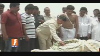 Watch CM Chandrababu Naidu Pays Tribute To Devineni Nehru | Funeral Held at Gunadala | iNews Video