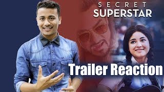 Watch Secret Superstar Trailer Reaction | Aamir Khan | Zaira Wasim Video