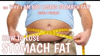 Watch Why I am NOT LOSING FAT FROM STOMACH! (Hindi / Punjabi) Video