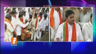 Watch Devineni Uma & MP Nani Lay Foundation Stone For Flyover Works In Benz Circle |Vijayawada| iNews Video