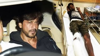 Watch Shahrukh Khan's Car Ran Over A Photographer's Leg - What SRK Did Next Will Melt Your Heart Video