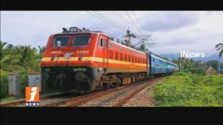 Watch Railway Minister Suresh Prabhu To Launch Peddapalli Nizamabad Railway Service | iNews Video