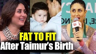Watch Kareena Kapoor On Losing Pregnancy Weight After Taimur's Birth Video