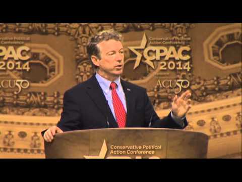 Watch Sen. Rand Paul Fires Up 'liberty Lovers' News Video Video