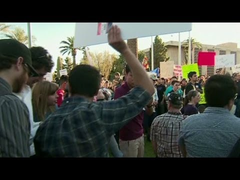 Watch Arizona lawmakers pass controversial anti gay bill News Video Video