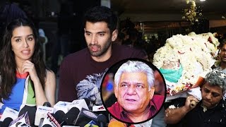 Watch Shraddha Kapoor & Aditya Roy Kapur REACTS To Om Puri's DEATH Video