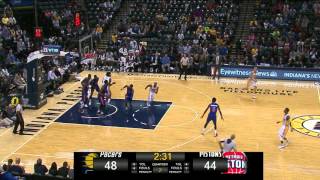 Watch NBA: Andre Drummond Drops Double-Double on the Pacers Video