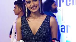 Watch Manushi Chillar looks stunning at Mirchi Music Awards Video